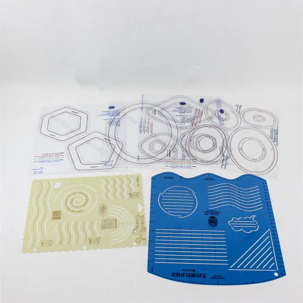 Lot of 17+ Scrapbooking & Mixed Media Art Stencils Templates