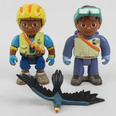 Lot of 3 Go Diego! PVC Action Figures & Animal Mattel Nickelodeon Toys