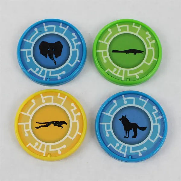 Lot Of 4 Wild Kratts Animal Figures Each With Their Power Discs 