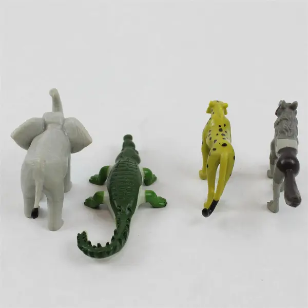 Lot Of 4 Wild Kratts Animal Figures Each With Their Power Discs 