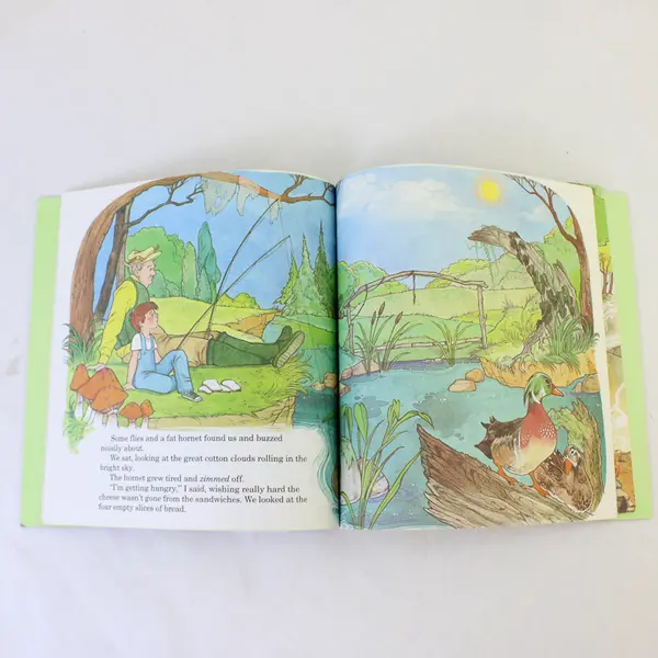 Vintage Lot of 2 Big Little Golden Books 1986 & 1987 Hardcover Good