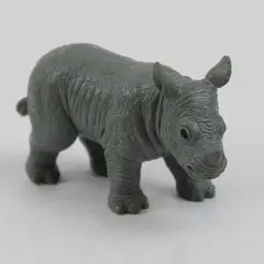 Chap Mei Baby Rhino - Animal Planet Safari Center Figure
