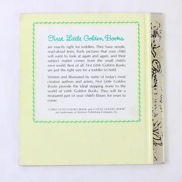 Vintage 1981 My Little Mother Goose A First Little Golden Book Hardcover Good