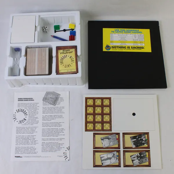Vintage 1993 SNL Saturday Night Live Trivia Board Game #85-201 