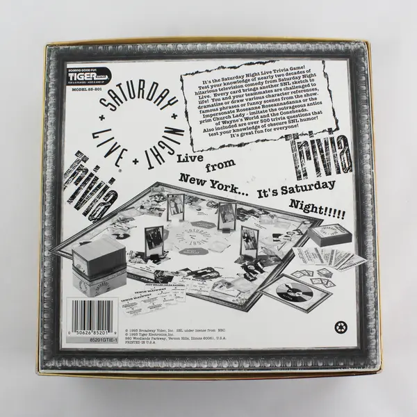 Vintage 1993 SNL Saturday Night Live Trivia Board Game #85-201 