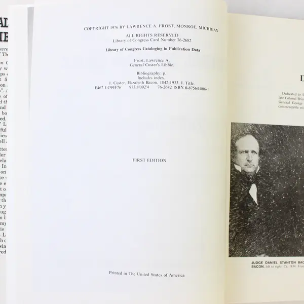 General Custer's Libbie by Lawrence A Frost 1st Edition 1976 Hardcover DJ