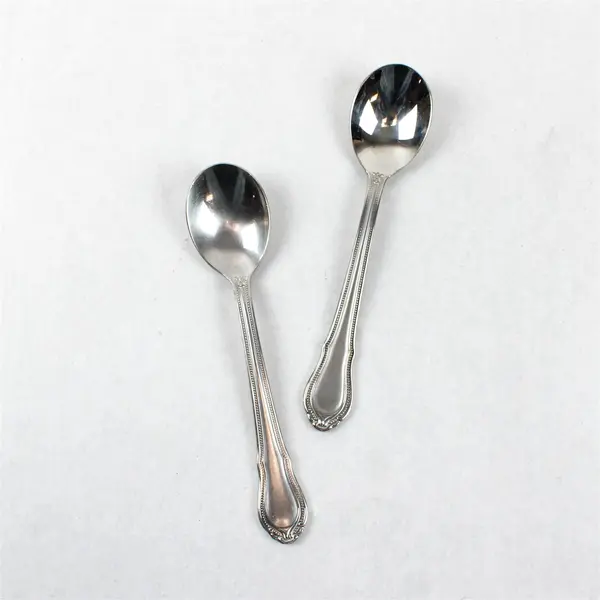 Mixed Lot of 10 Assorted Stainless Steel Sugar Spoons Event Flatware