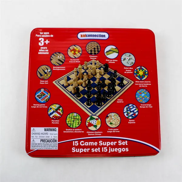 Vintage Kid Connection 15 Game Super Set Combo Tin, #9451TW Complete