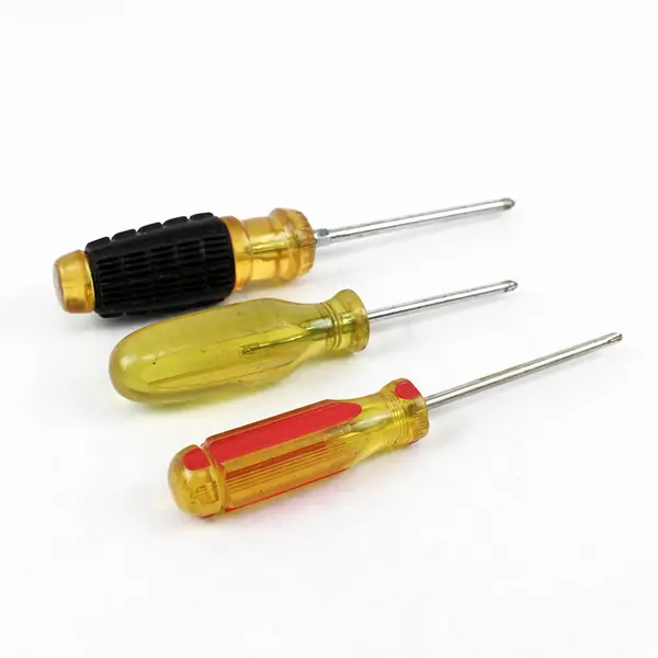 Lot of 3 Phillips Head Screwdrivers 8.5in Used Good Condition