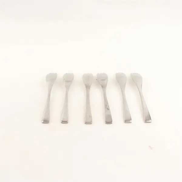 Lot Of 6 Cambridge Silver Strata (Stainless) Pattern Flatware Salad Forks 7.25"