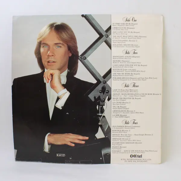 The Prince of Romance The Best of Richard Clayderman 2  12" Vinyl Record Set