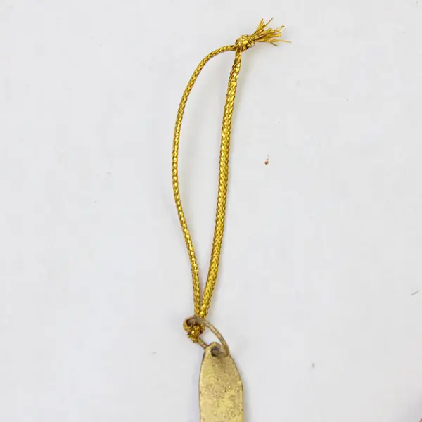 Gold-Tone Shimmery Boho Celestial Sun Ornament 6"