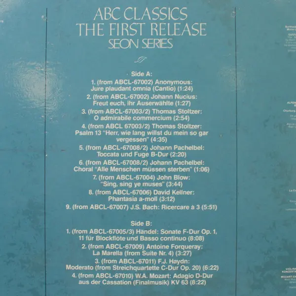 ABC Classics The First Release Seon Series Sealed