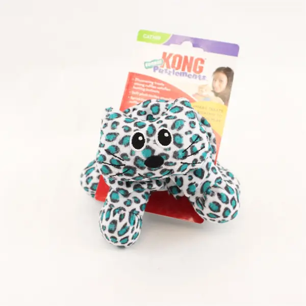 NEW KONG Puzzlements Forage Catnip Plush Cat Toy