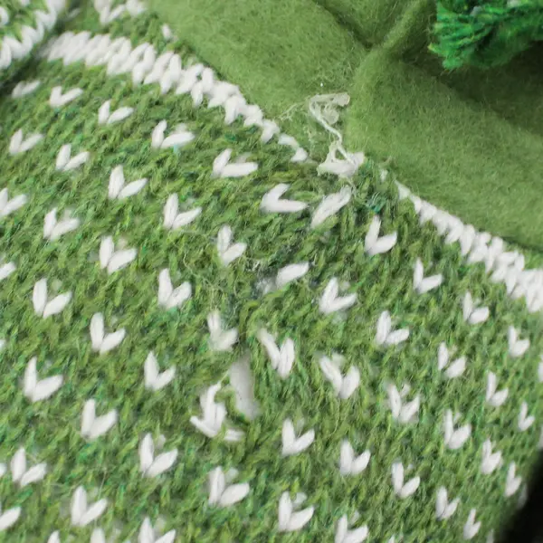 Place & Time Tabletop Fabric Bird St Patrick's Day 7.25 Inch 