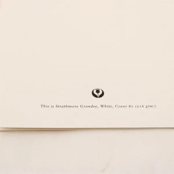 Lot of 4 Strathmore Grandee Blank Art with Envelopes Notecards Unused