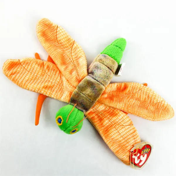 TY Beanie Baby Glow 2000 Lightning Bug Plush Retired w/ Tag Protector