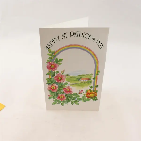 Vintage Magic Moments St. Patrick's Day Greeting Card Unused