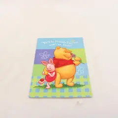 Hallmark Disney Winnie The Pooh and Piglet Friendship Day Greeting Card Unused