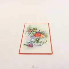 Vintage Garrison Illustrated Christmas Greeting Card Unused