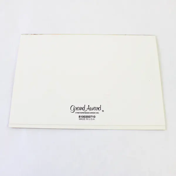 Set of 4 VTG Grand Award Winter Landscape Happy Holidays Greeting Cards Unused