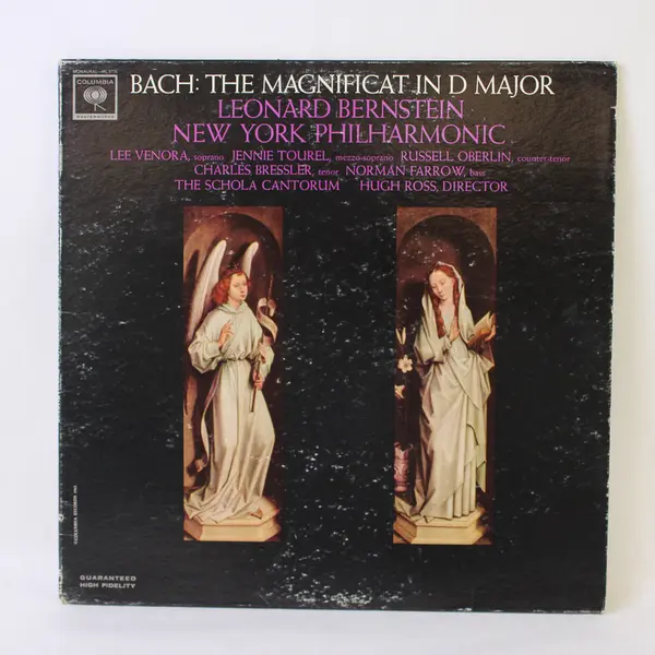 Bach The Magnificat In D Major 12" Vinyl Record