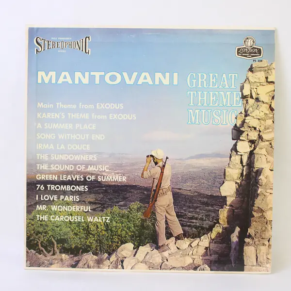 Mantovani Great Theme Music  12"Vinyl Record