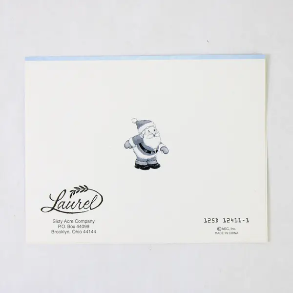 Set of 3 VTG Laurel American Greetings Christmas Greeting Cards
