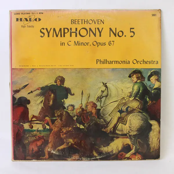 Beethoven  Symphony NO. 5 in C Minor, Opus 67 12" Vinyl Record