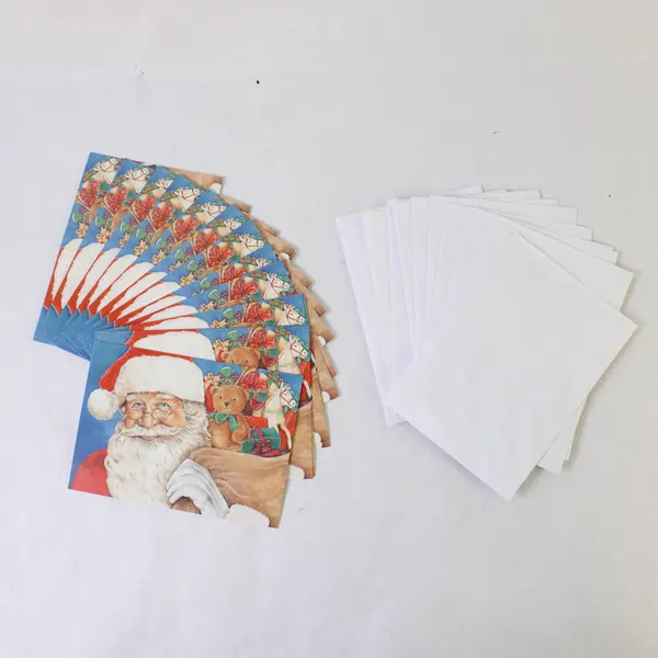 Set of 15 Paper Magic Group Santa Claus Greeting Cards