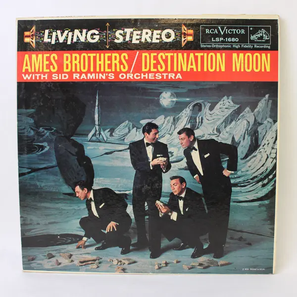 Ames Brothers Destination Moon 12" Vinyl Record