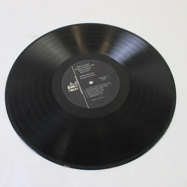 Sing Along Bawdy Songs And Backroom Ballads Oscar Brand 12" Vinyl Record