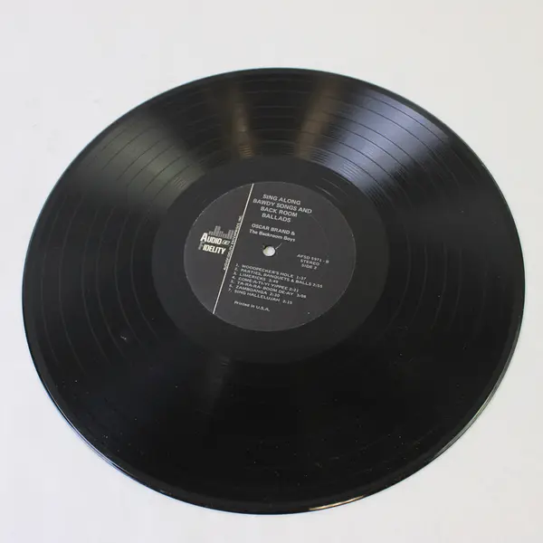 Sing Along Bawdy Songs And Backroom Ballads Oscar Brand 12" Vinyl Record