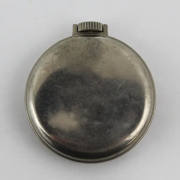  1960's Westclox Pocket Ben 6 Wind Up Pocket Watch With Glow In Dark Hands Works