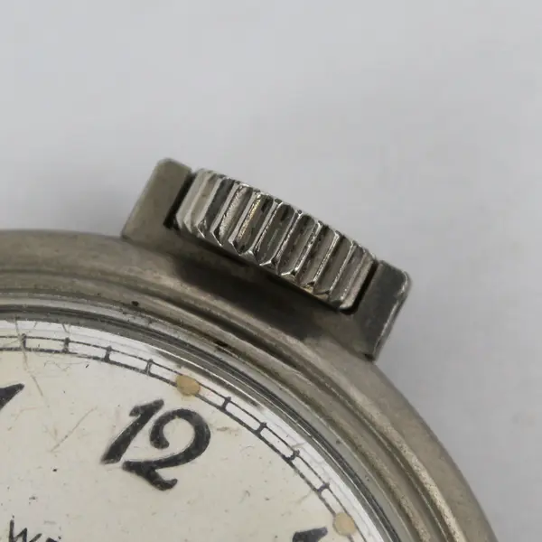  1960's Westclox Pocket Ben 6 Wind Up Pocket Watch With Glow In Dark Hands Works