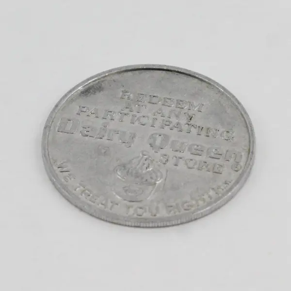 Vintage 1990s Dairy Queen Aluminum Token