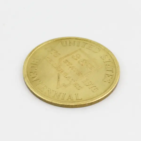 1976 Del Webb's Primadonna Reno Nevada Brass Bicentennial Token