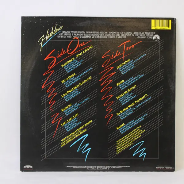 Original Soundtrack From The Motion Picture Flashdance 12" Vinyl Record