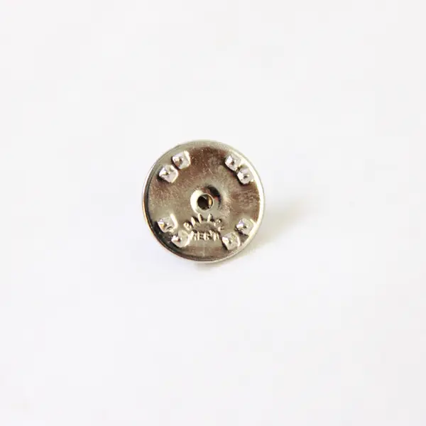 Ballou Reg'd Silver-Tone Helicopter Lapel Pin