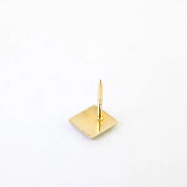 Vintage Crown Design Gold-Tone Tie Tack