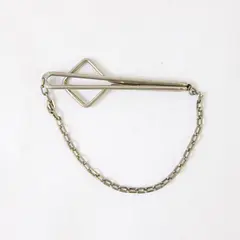 Vintage Swank Silver-Tone Tie Clip
