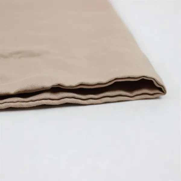 Lot Of 2 Bedsure Matching Solid Beige 100% Polyester Standard Pillowcase/Shams