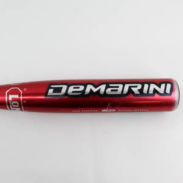 Red DeMARINI Wilson “MAXXUM” Long  Barrel Baseball Bat -3 Alcalyte C405