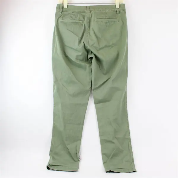 J. Crew Green Slim Chino Pants Women's Size 0