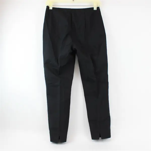 Tahari Solid Black Tapered Leg Pants Women's 27 Waist