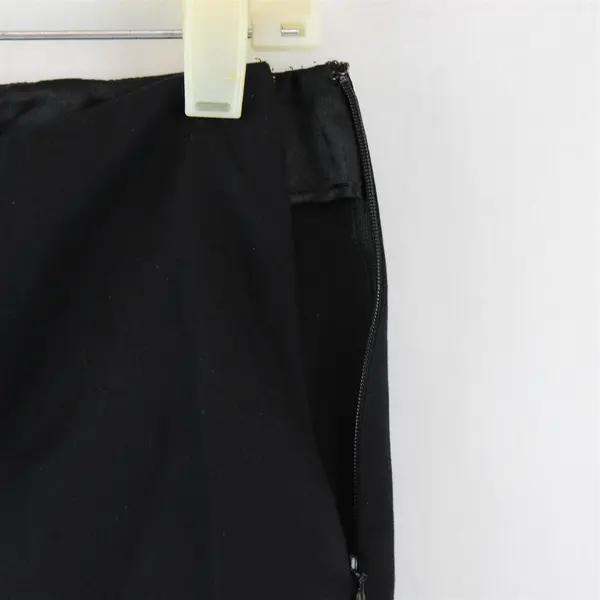 Tahari Solid Black Tapered Leg Pants Women's 27 Waist