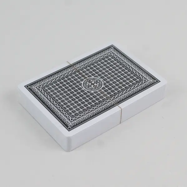 Sealed Trademark CTL-RS027 Playing Cards Black White Patterned