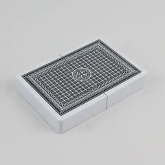 Sealed Trademark CTL-RS027 Playing Cards Black White Patterned