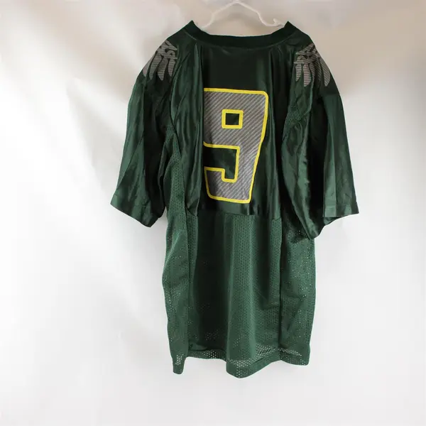 Nike Oregon Ducks #9 Green Football Jersey Adult Large