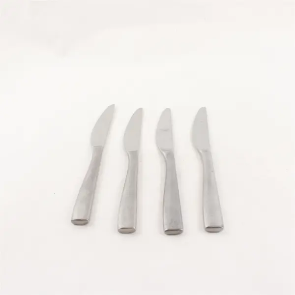 Lot of 4 WMF Flatware Torso Stainless Steel Modern Solid Dining Knives 